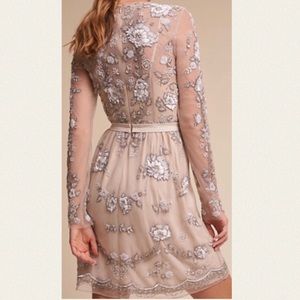 Anthropologie BHLDN Malia 8 Embellished Formal New